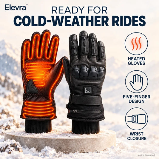 Elevra™ Heated Motorcycle Gloves