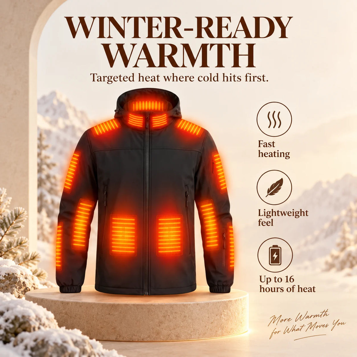 Elevra™ Heated Coat